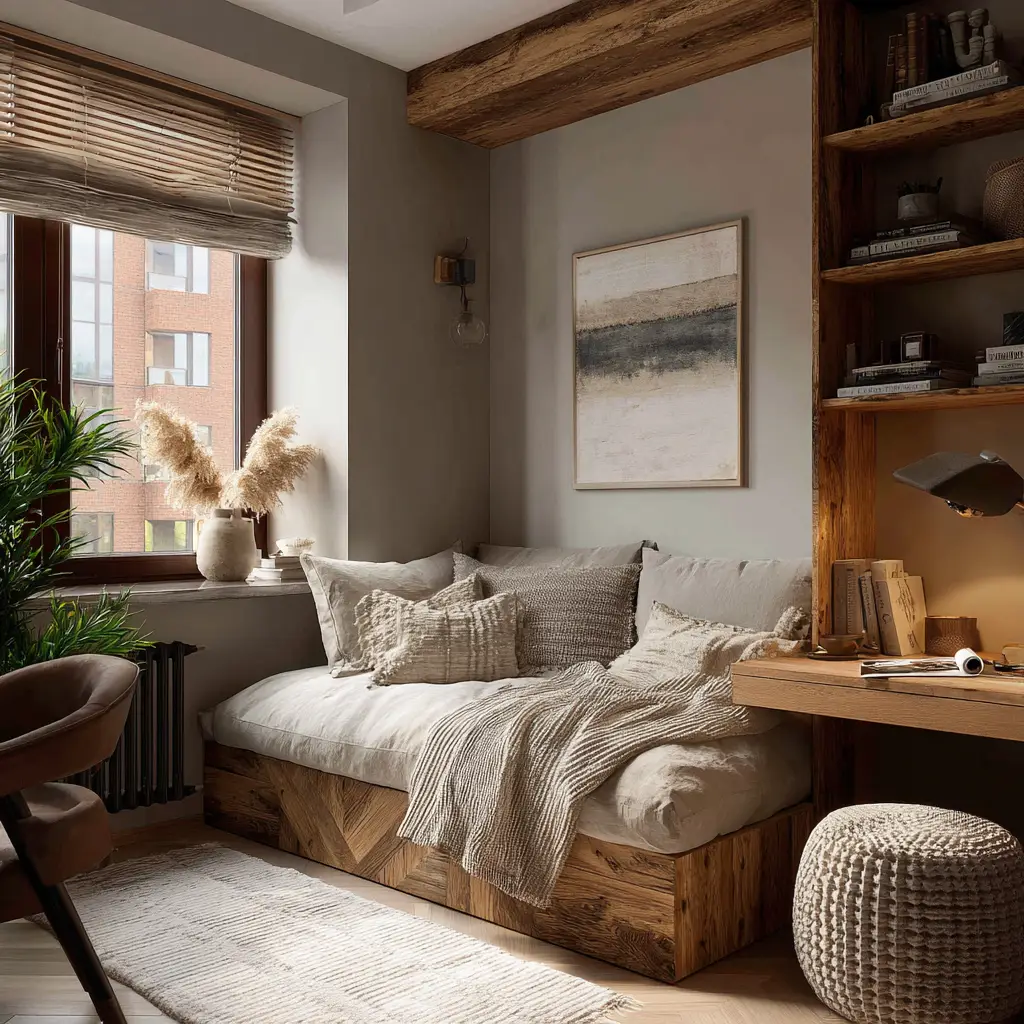 Warm Wood Accents