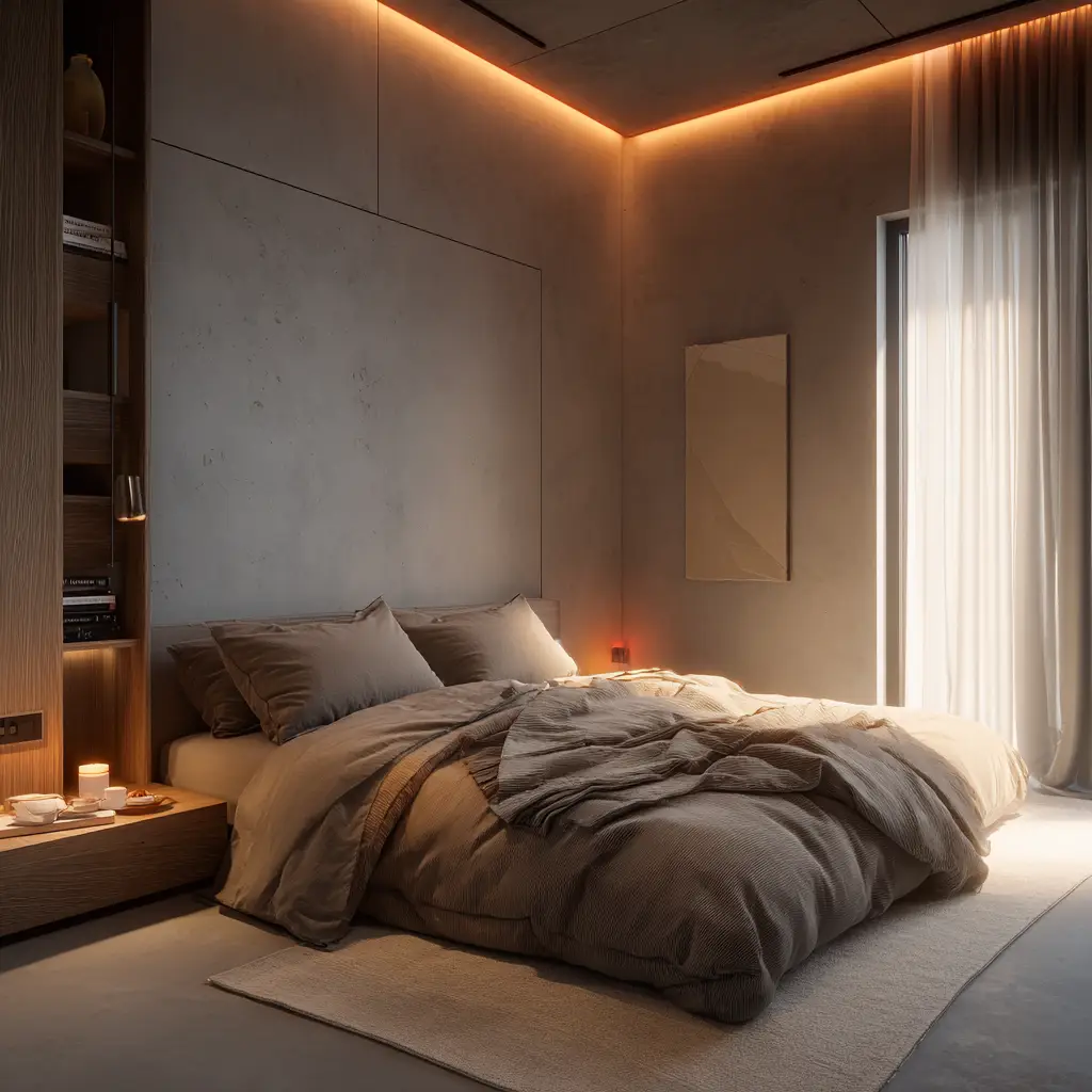 Warm lighting tones