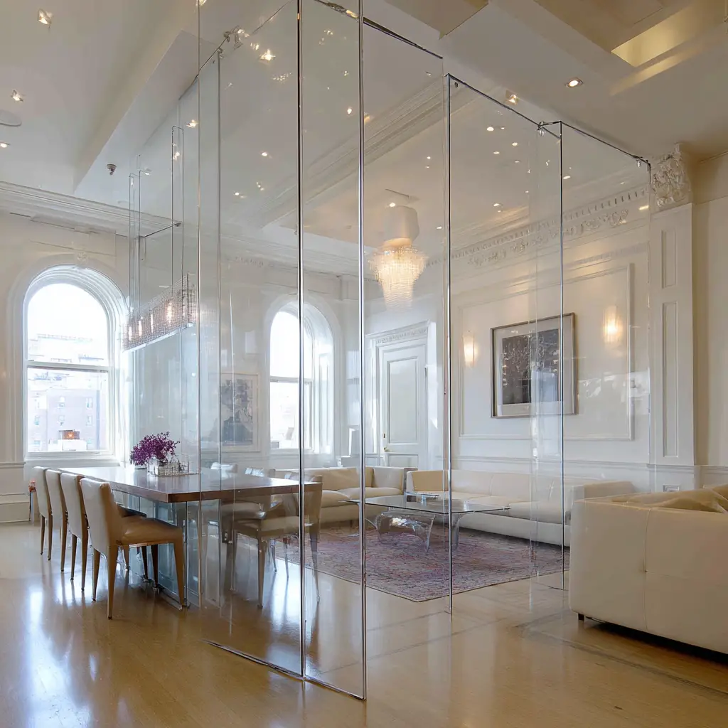 Acrylic or Plexiglass Partition