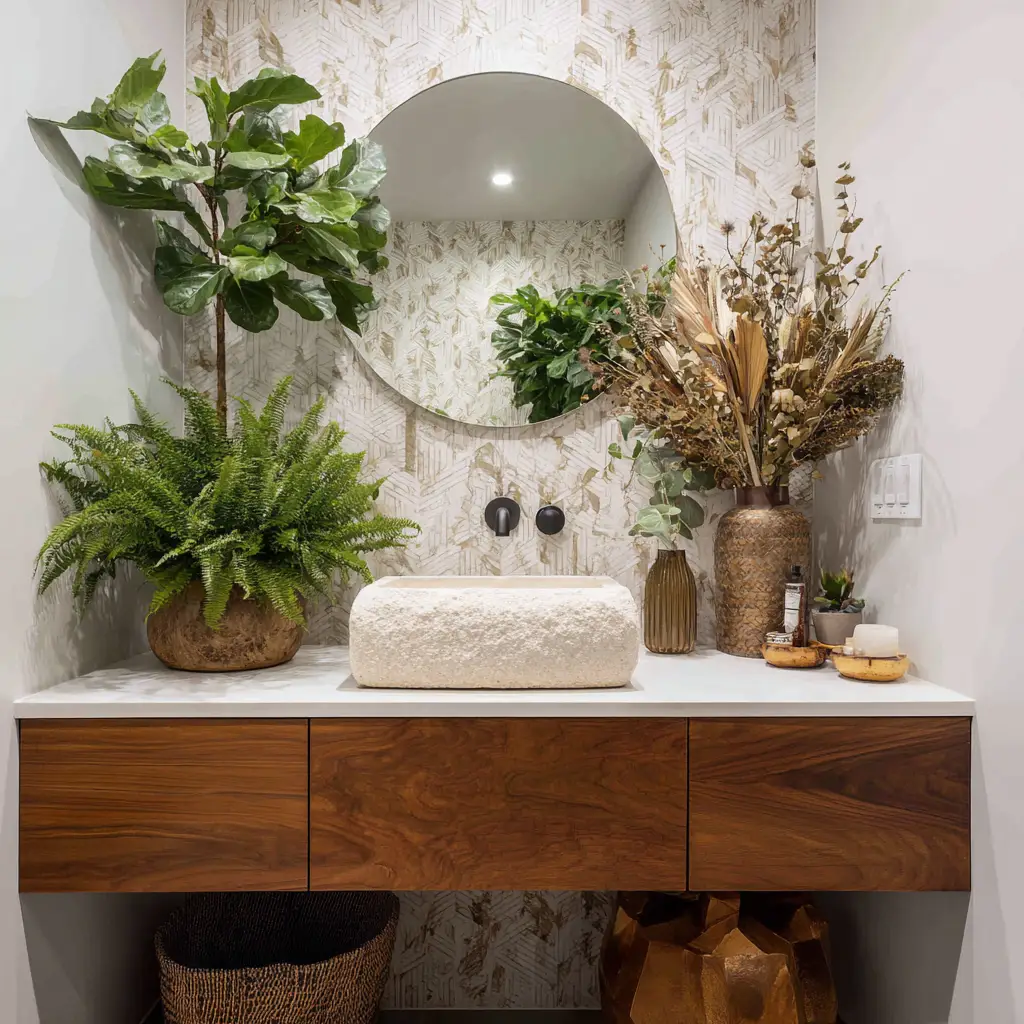 Add Greenery or Dried Florals