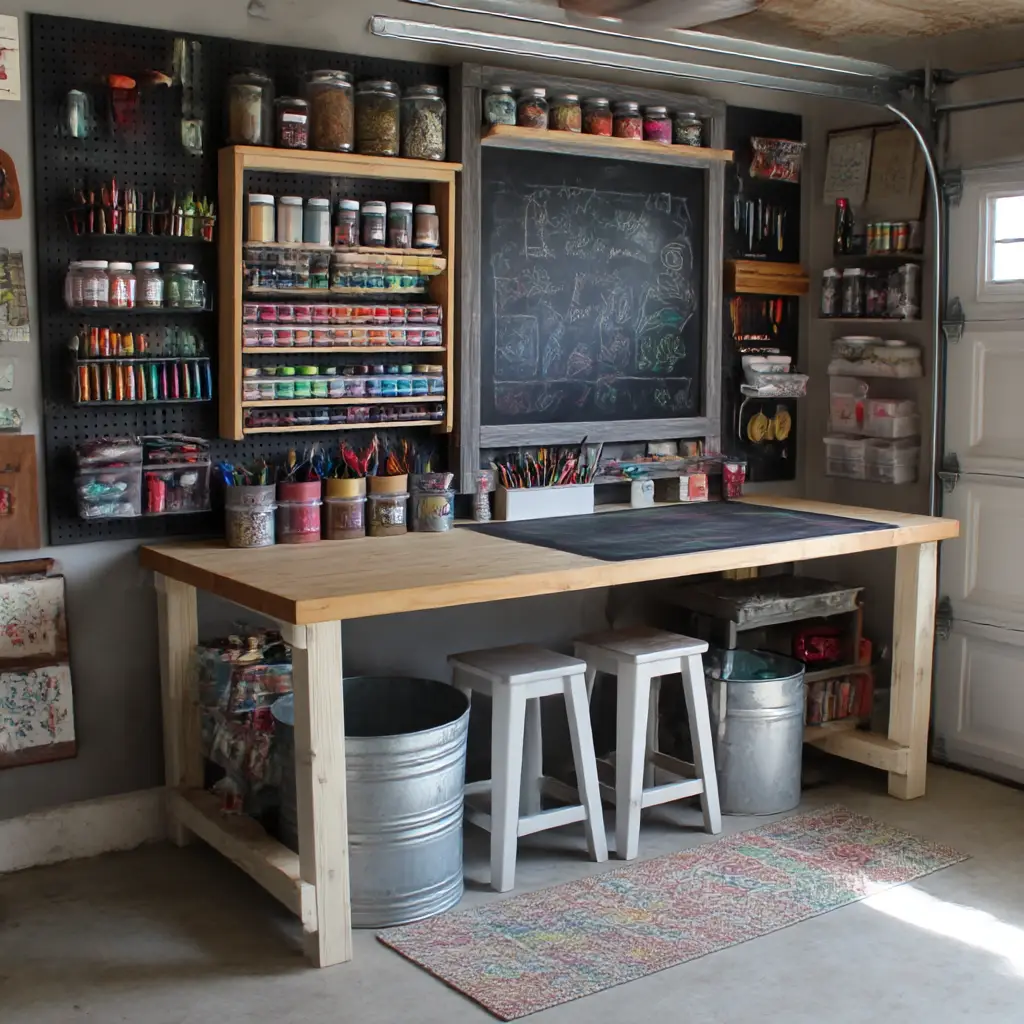 Add a DIY Chalk Station