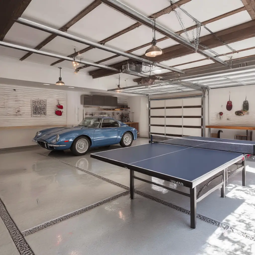 Add a pool or ping pong table