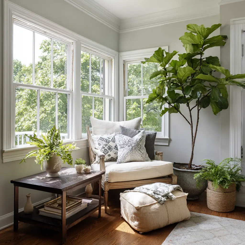 Add fresh greenery