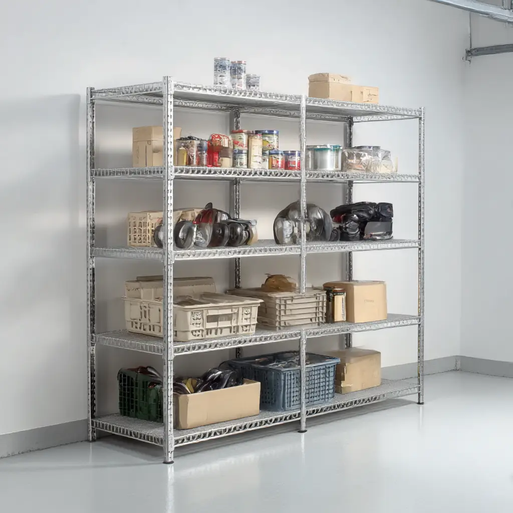 Adjustable Metal Shelving Units