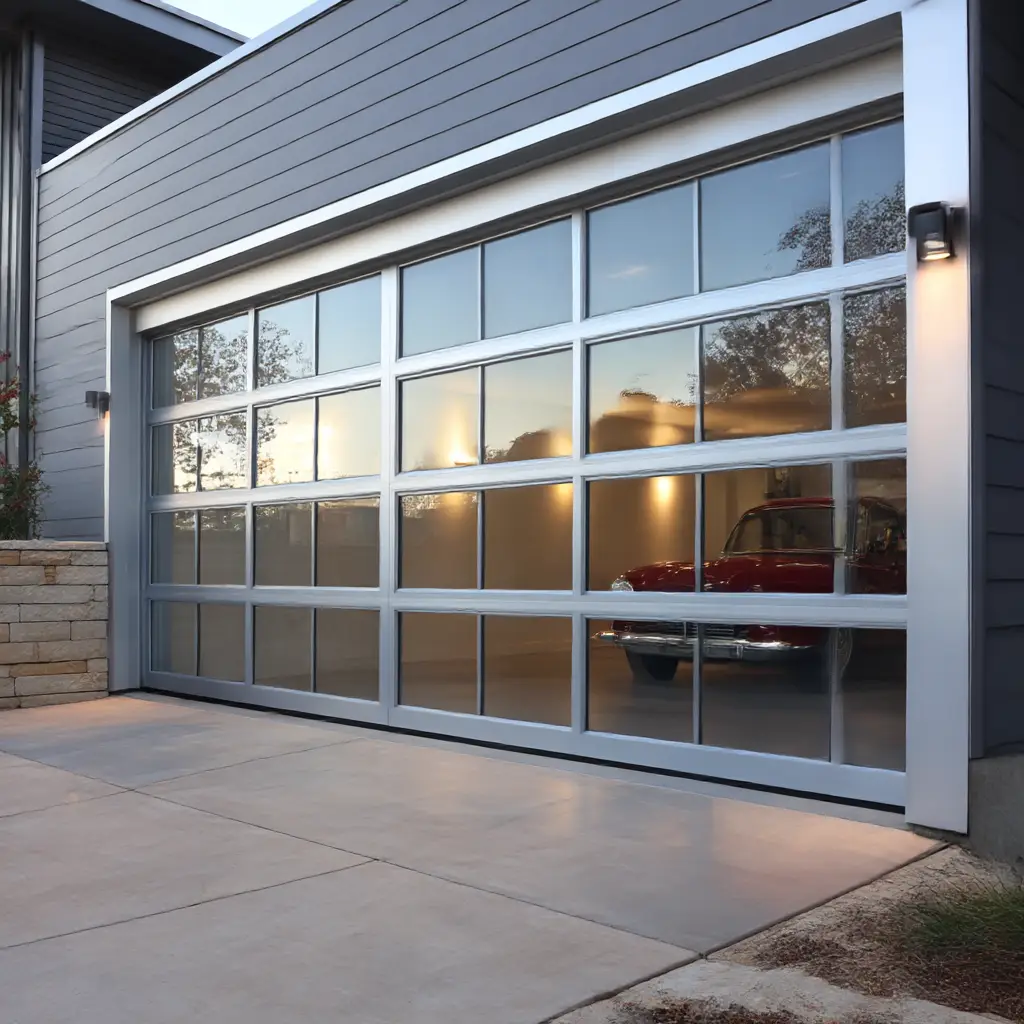 Aluminum Frame Garage Doors