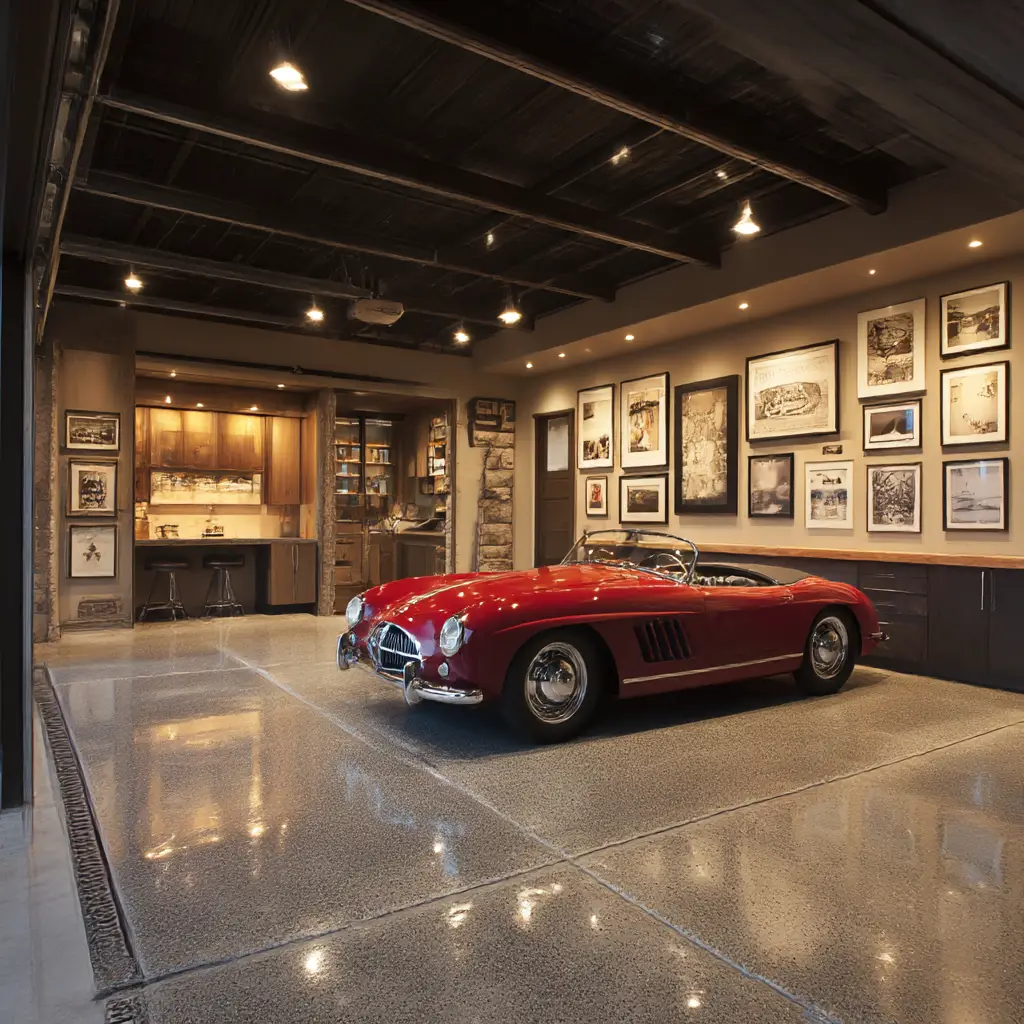 Artistic Display Garage