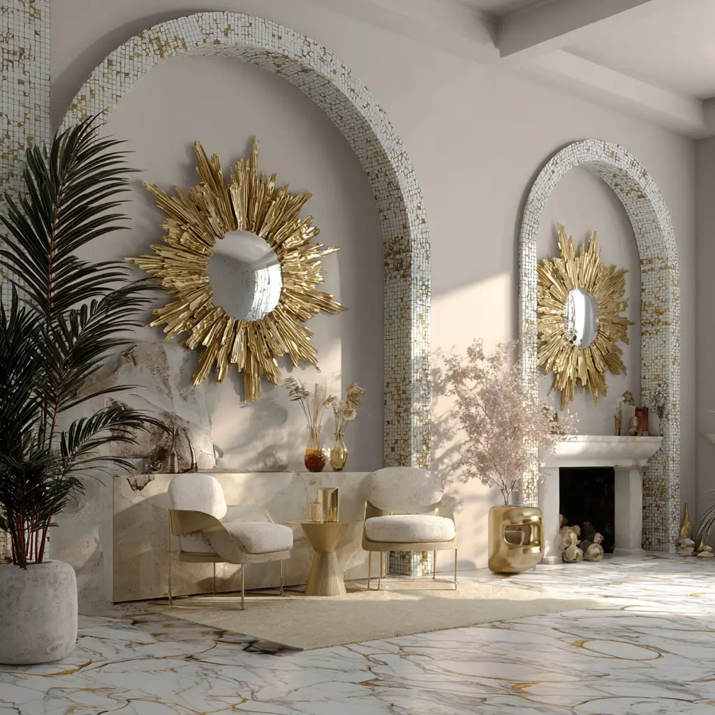 Artistic mirrors