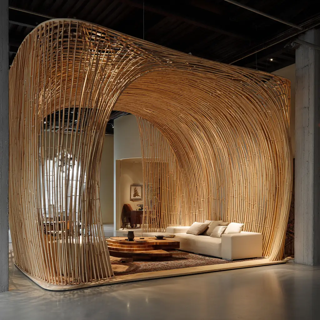 Bamboo Partition
