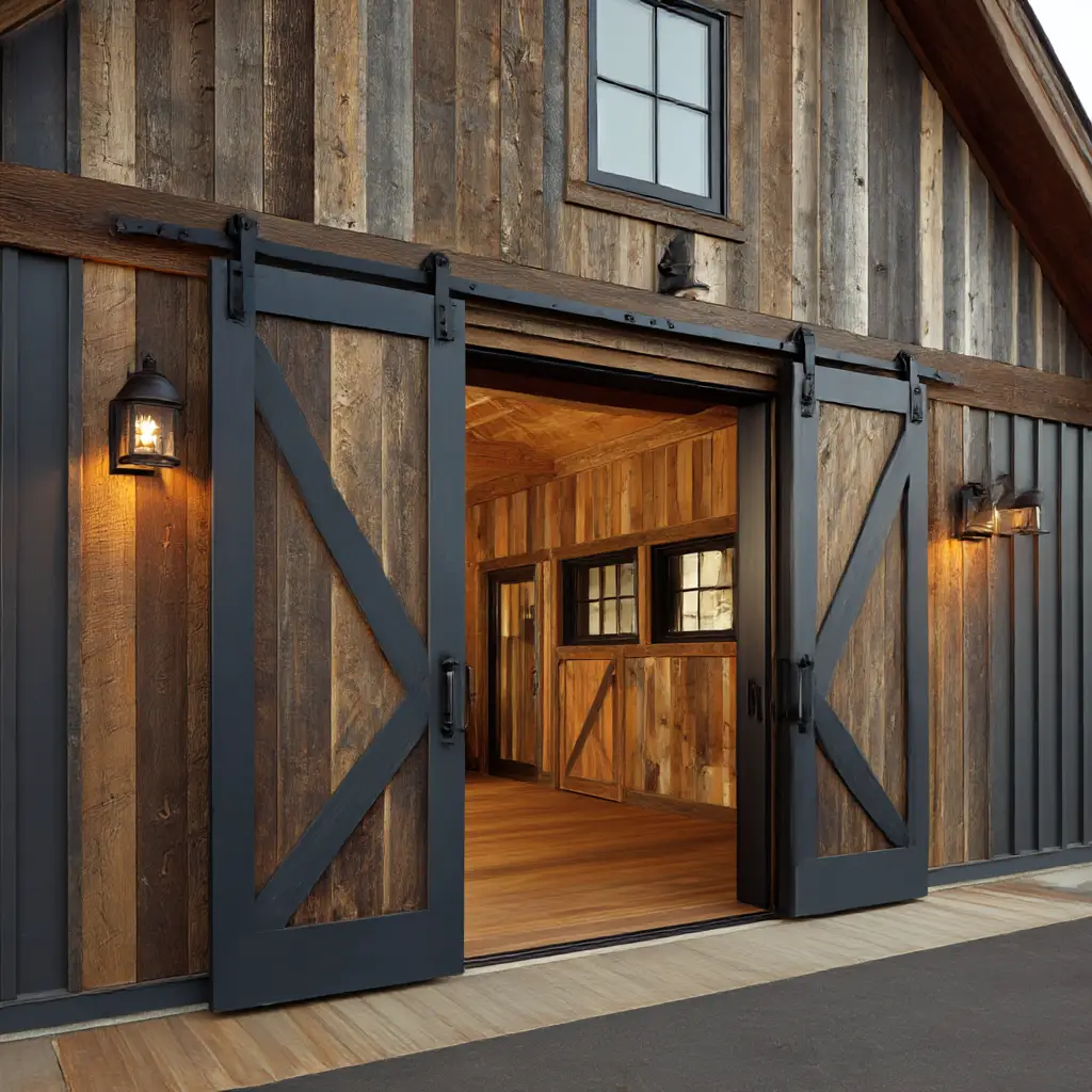 Barn Door Entry