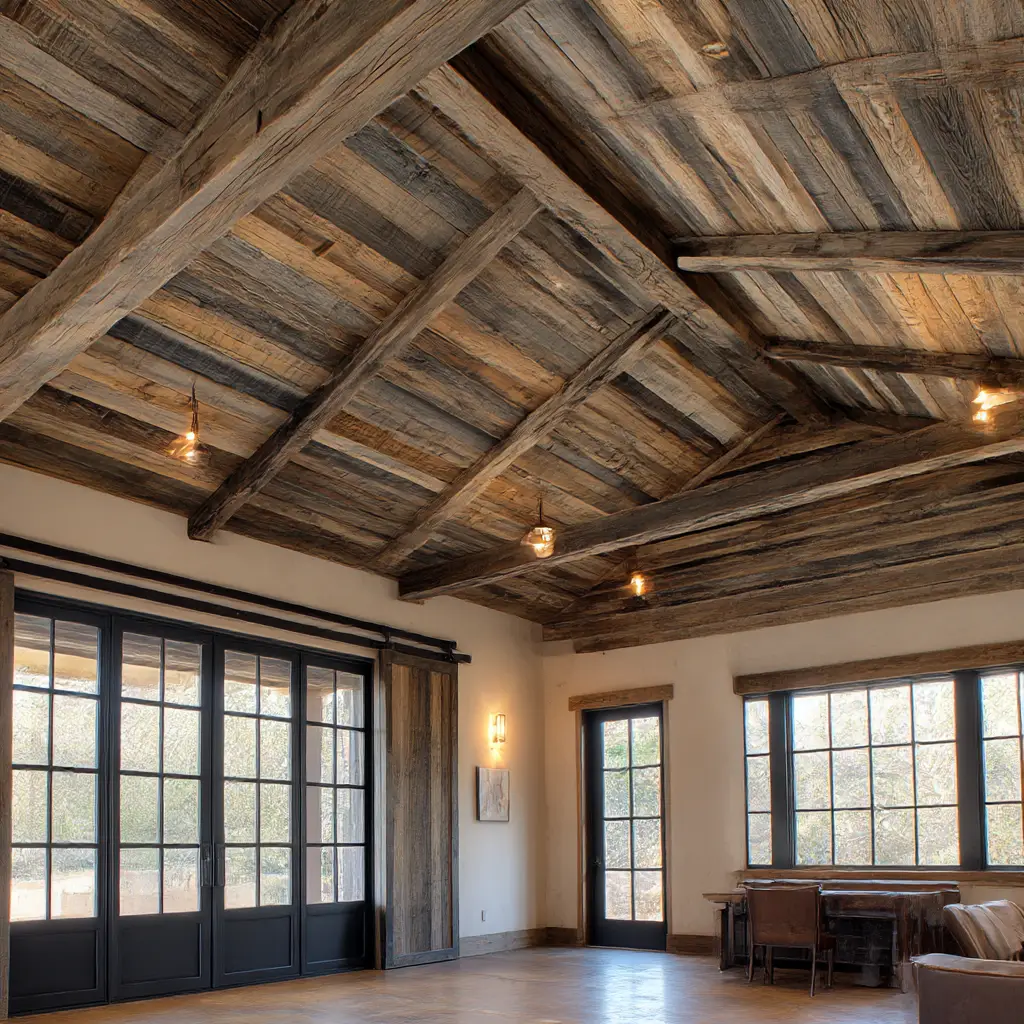Barn Wood Ceiling Panels