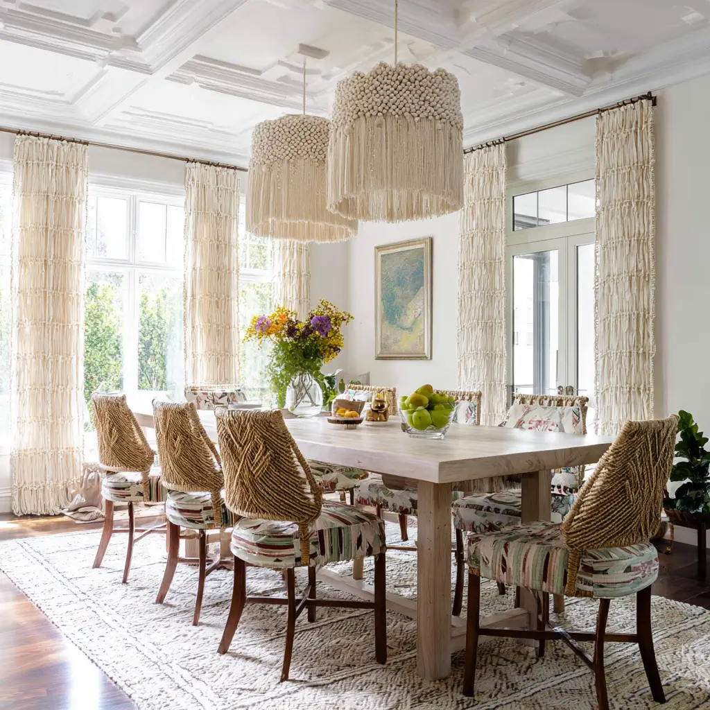 Beaded or Fringe Curtains