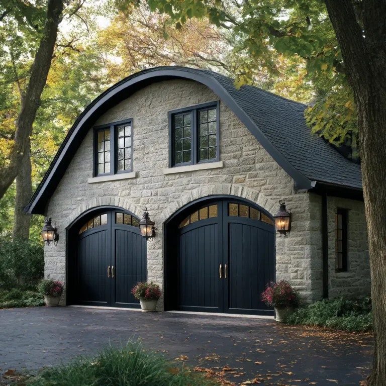 15 Garage Door Ideas Black
