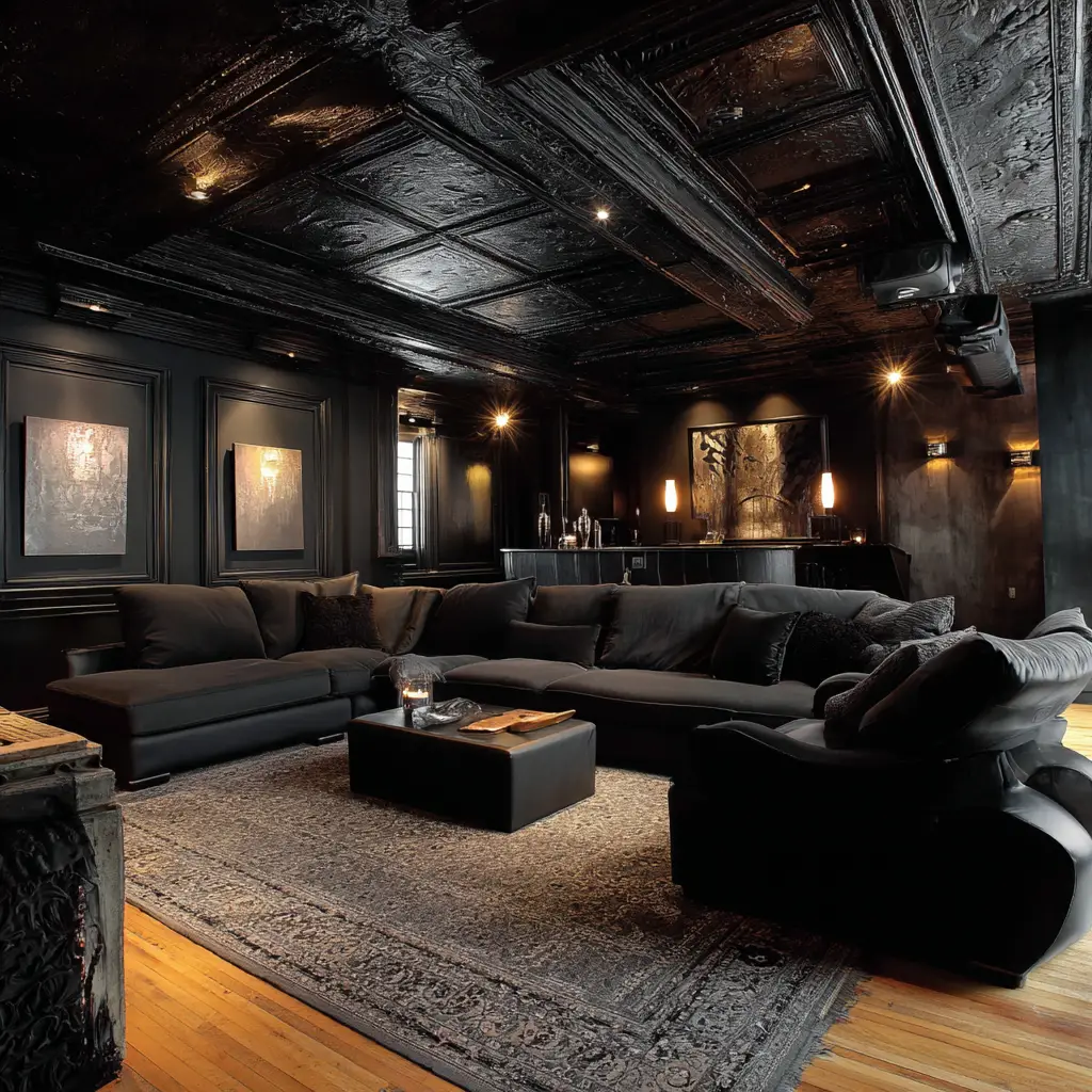 Black Ceiling for Drama