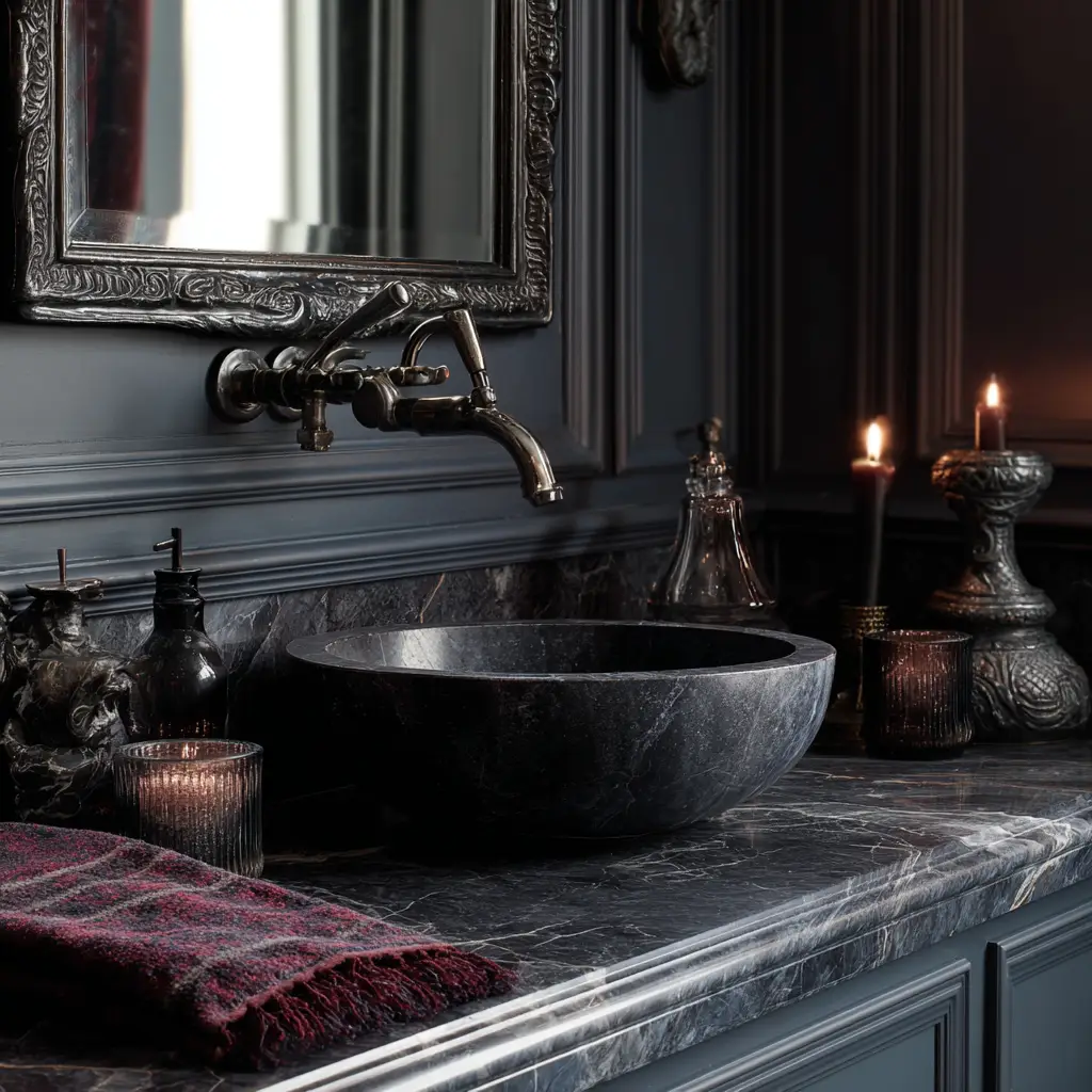 Black Marble Accents