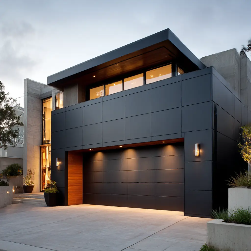 Black Modern Panels