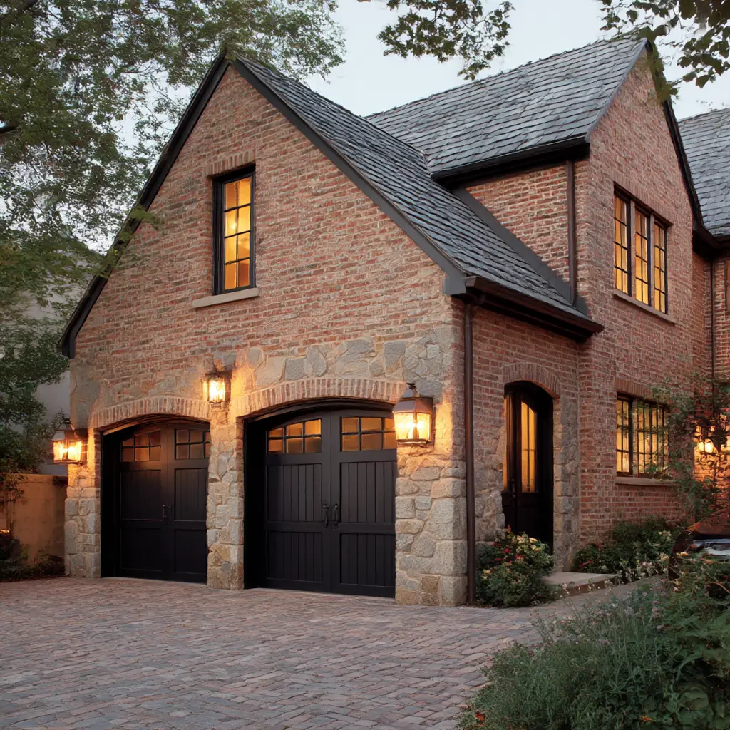 Brick and Stone Combination