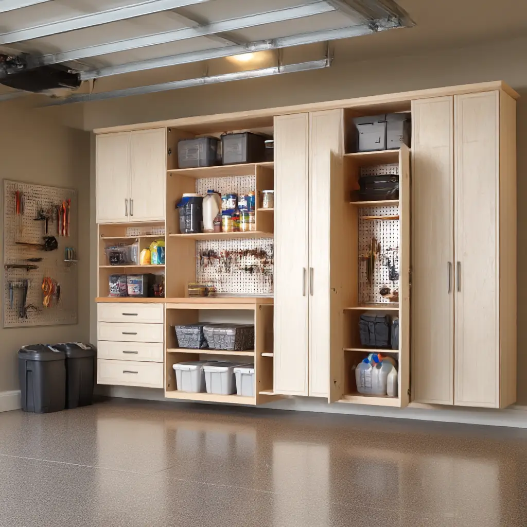 Built-In Storage Cabinets
