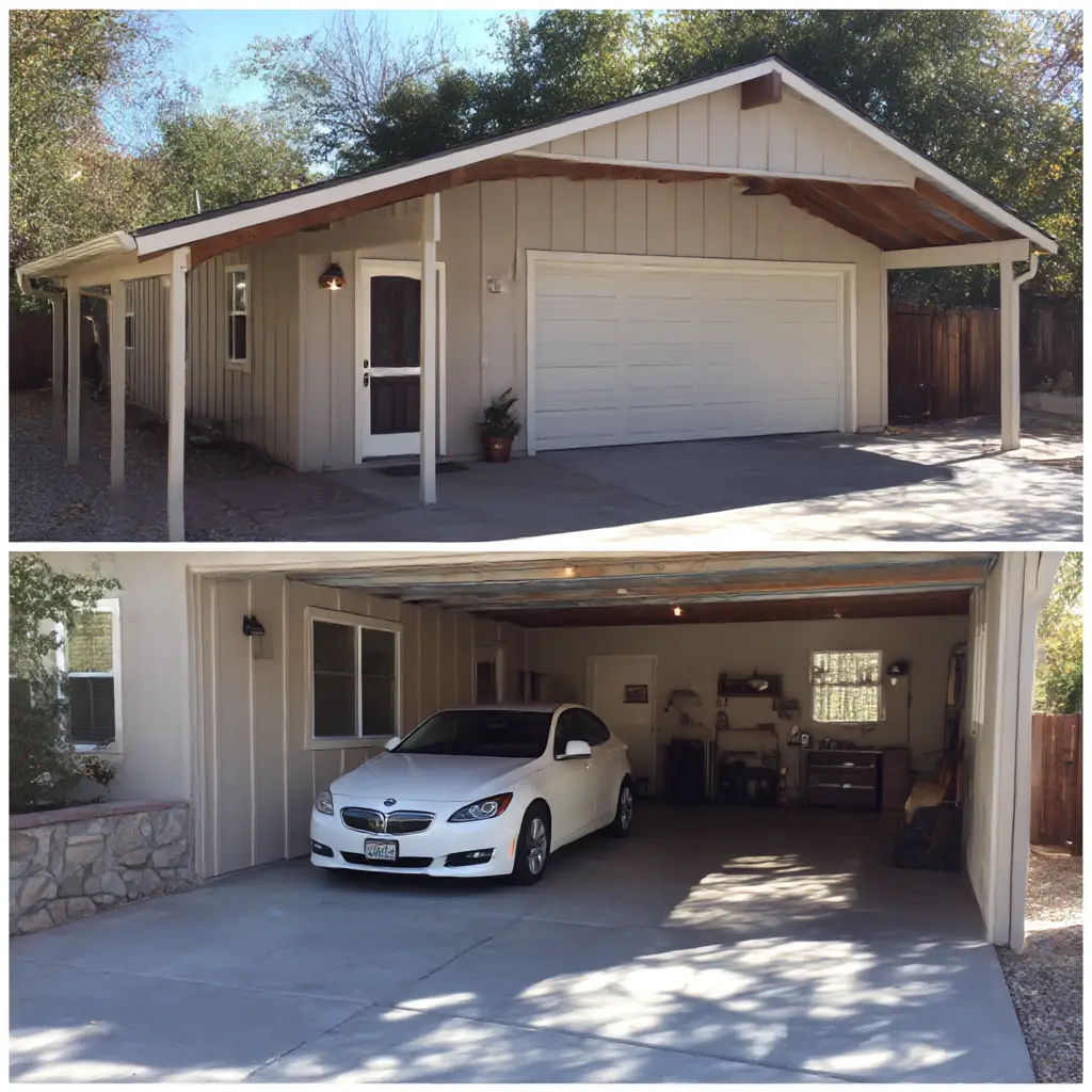 Carport-to-Garage Conversion