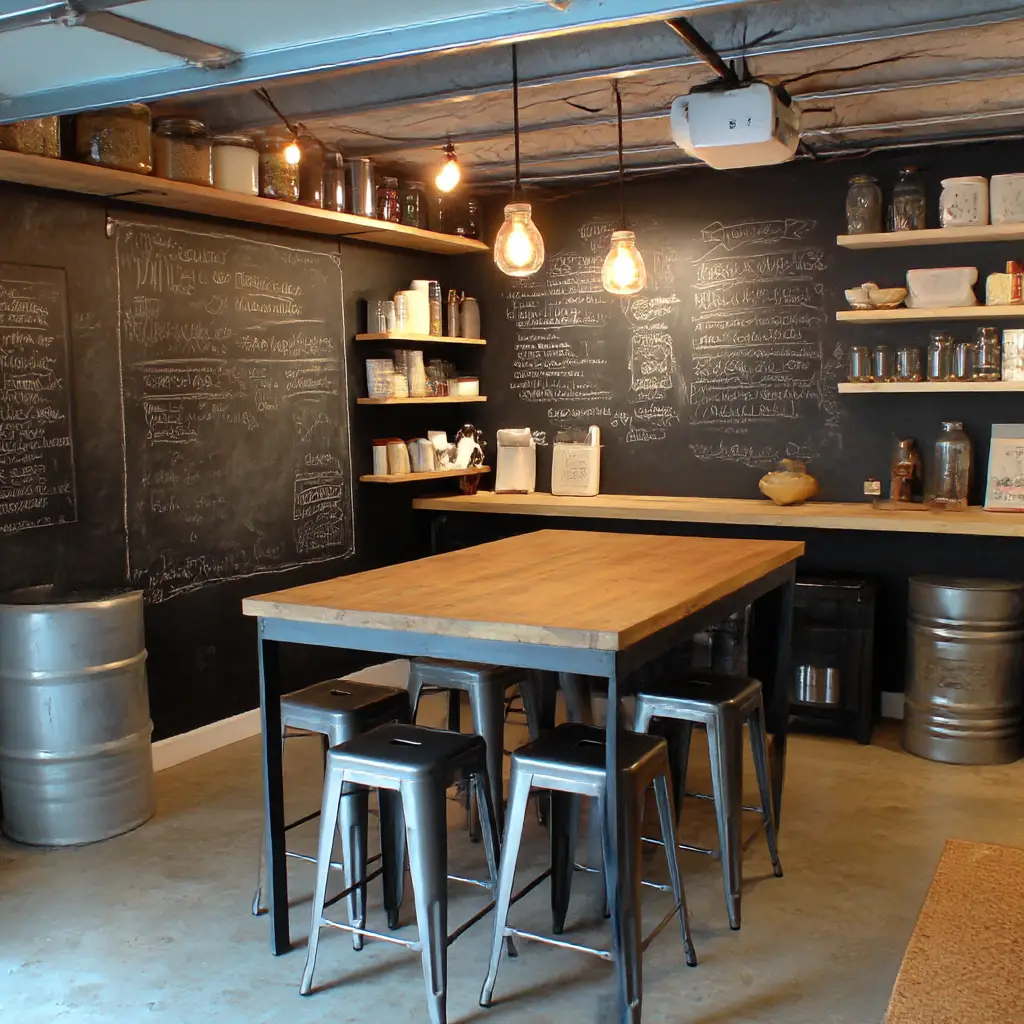 Chalkboard Menu Wall