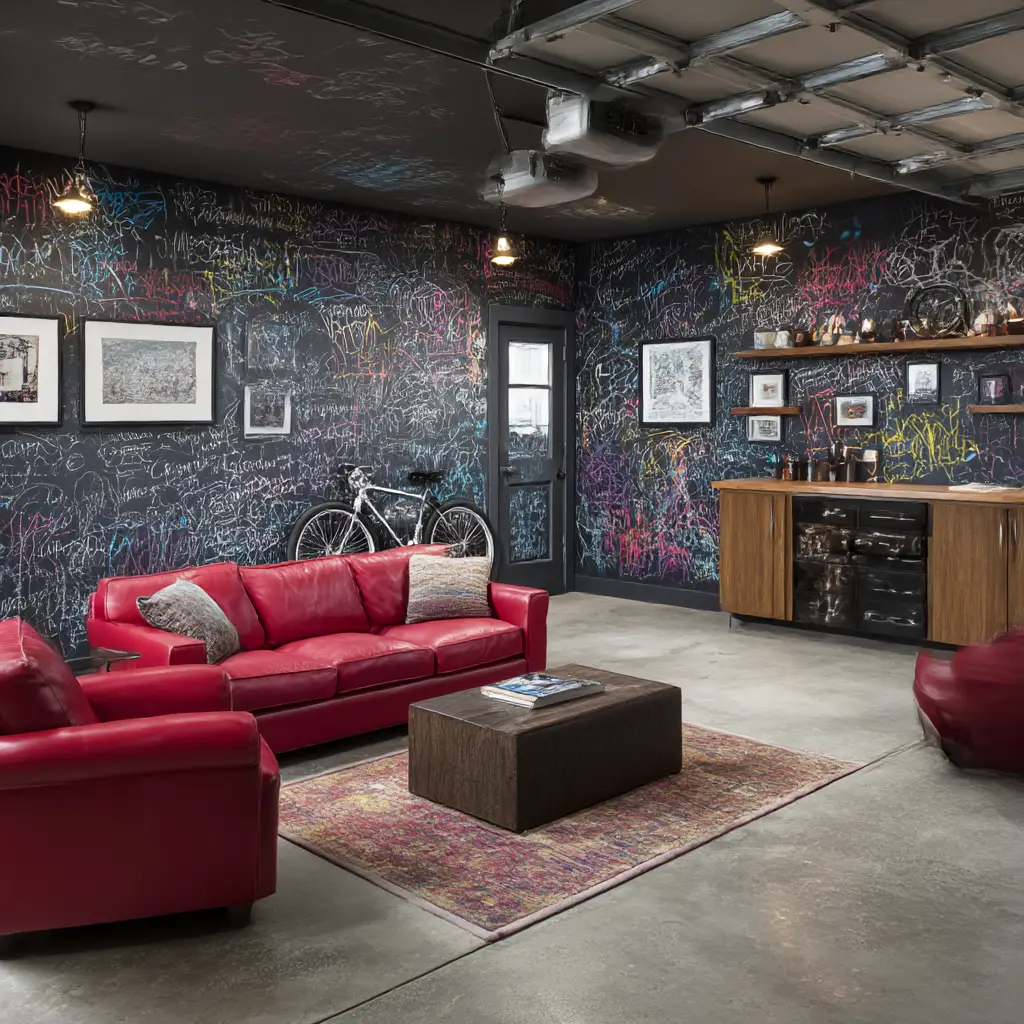 Chalkboard or Graffiti Wall