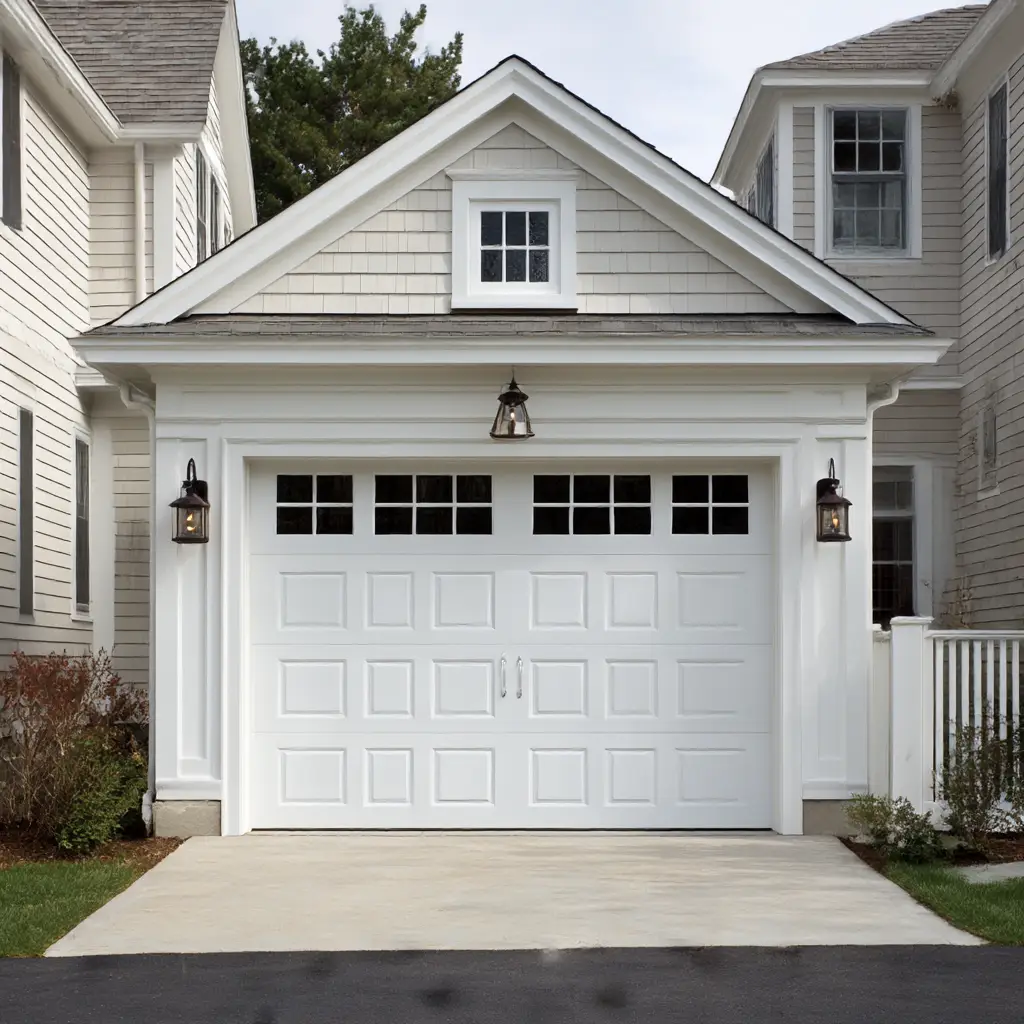 Classic Raised Panel White Door