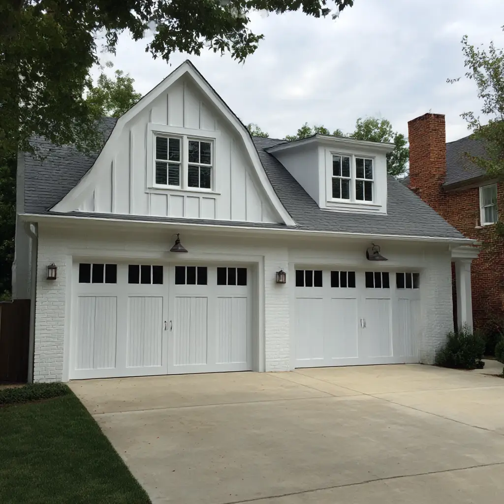 Classic White Garage Doors