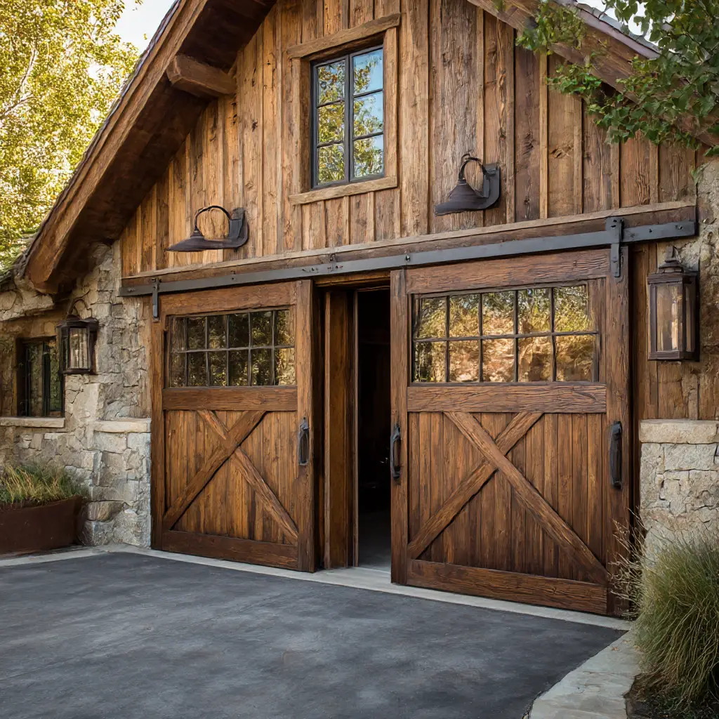 Classic Wooden Barn Doors