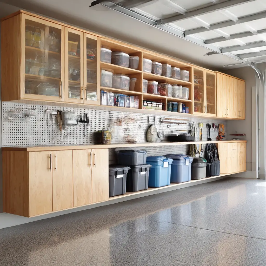 Clear-front cabinets