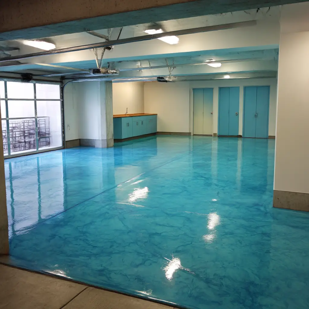 Colored Concrete Resurfacing