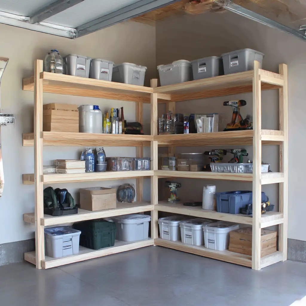 Corner Shelving Units