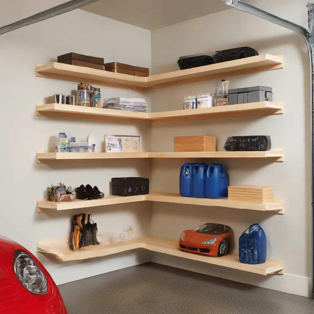 Corner Wall Shelves