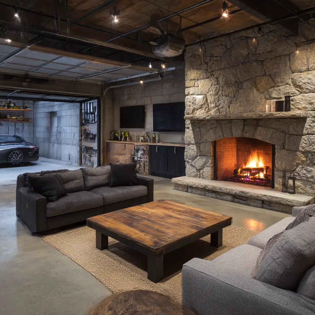 Cozy Fireplace Effect