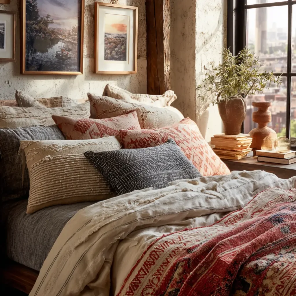 Cozy Layered Textiles