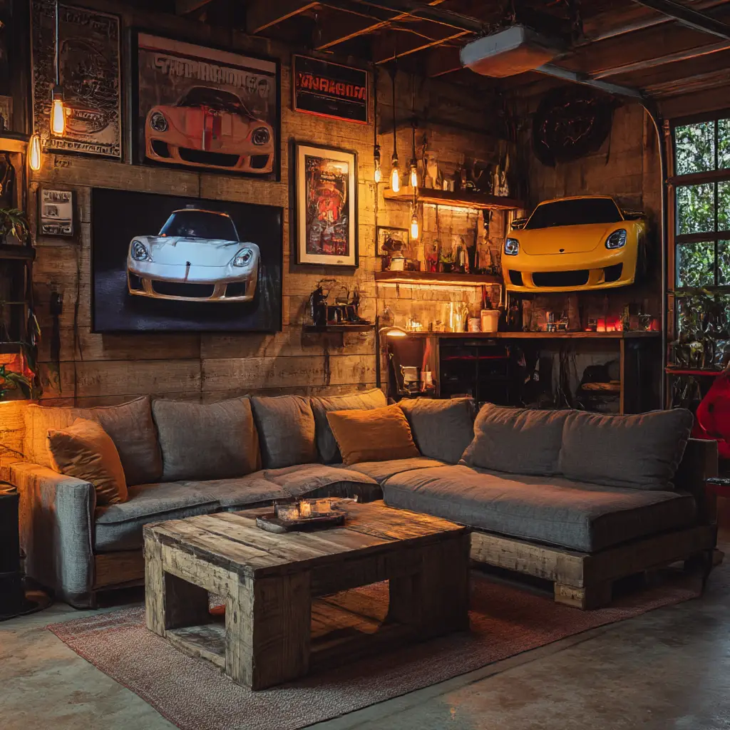 Cozy Lounge Setup