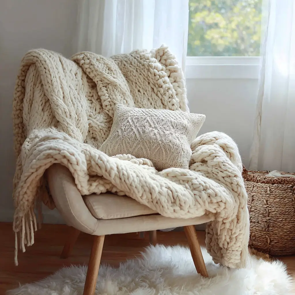Cozy throw blankets
