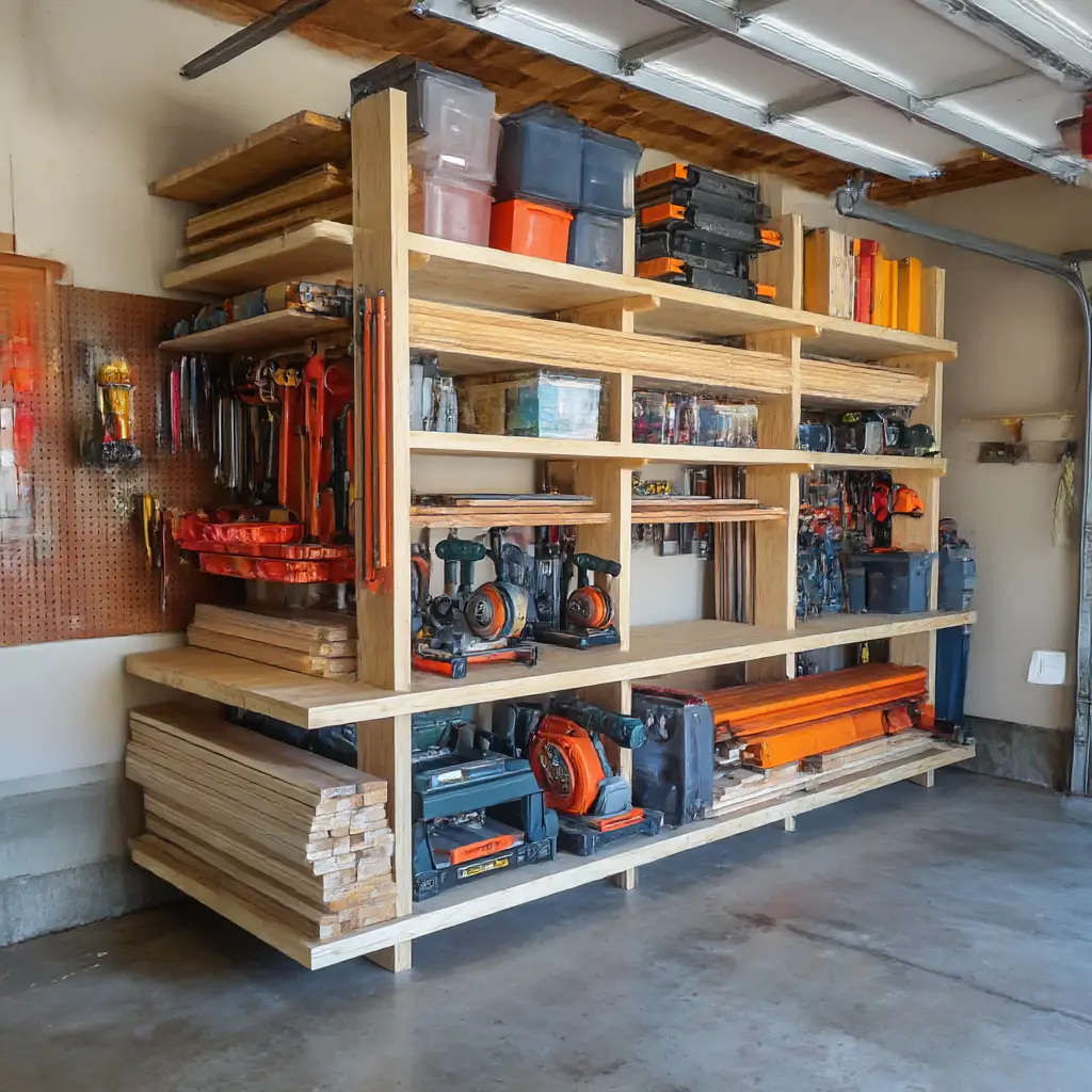 Create a Lumber Storage Rack