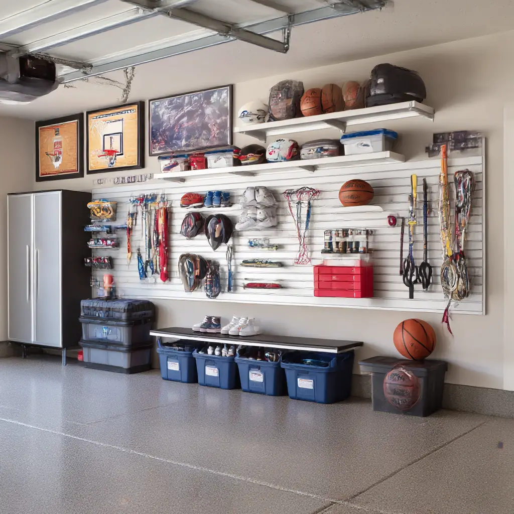 Create a Sports Gear Station