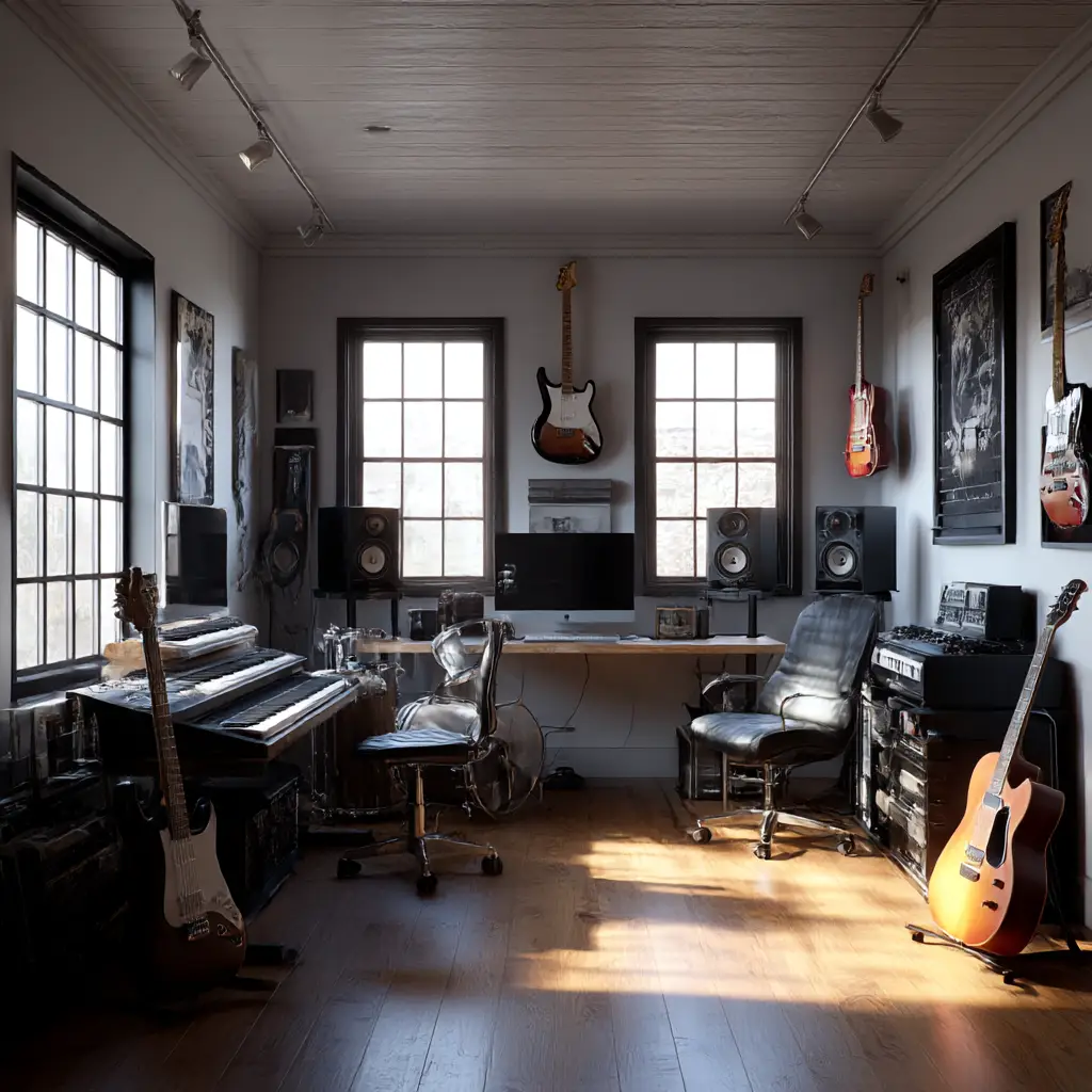 Create a music studio