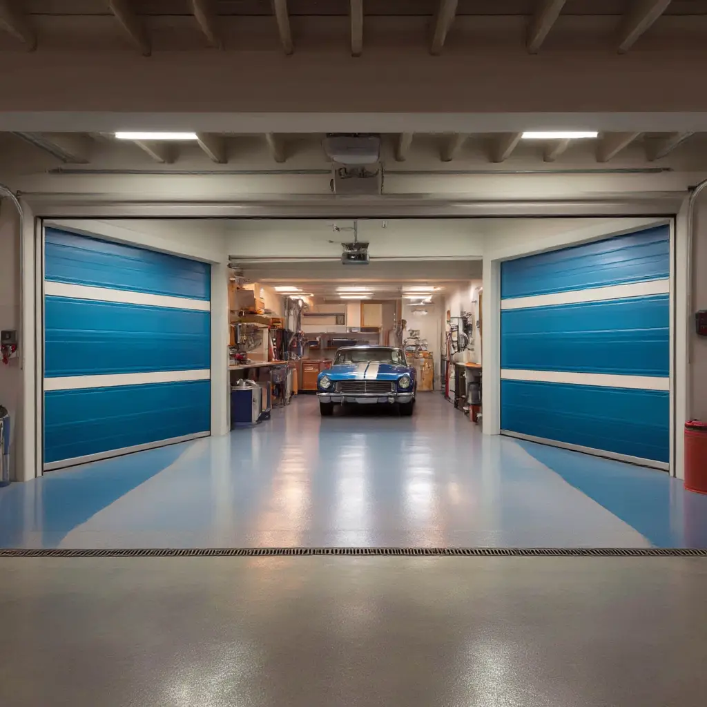 Custom Painted Roll-Up Doors