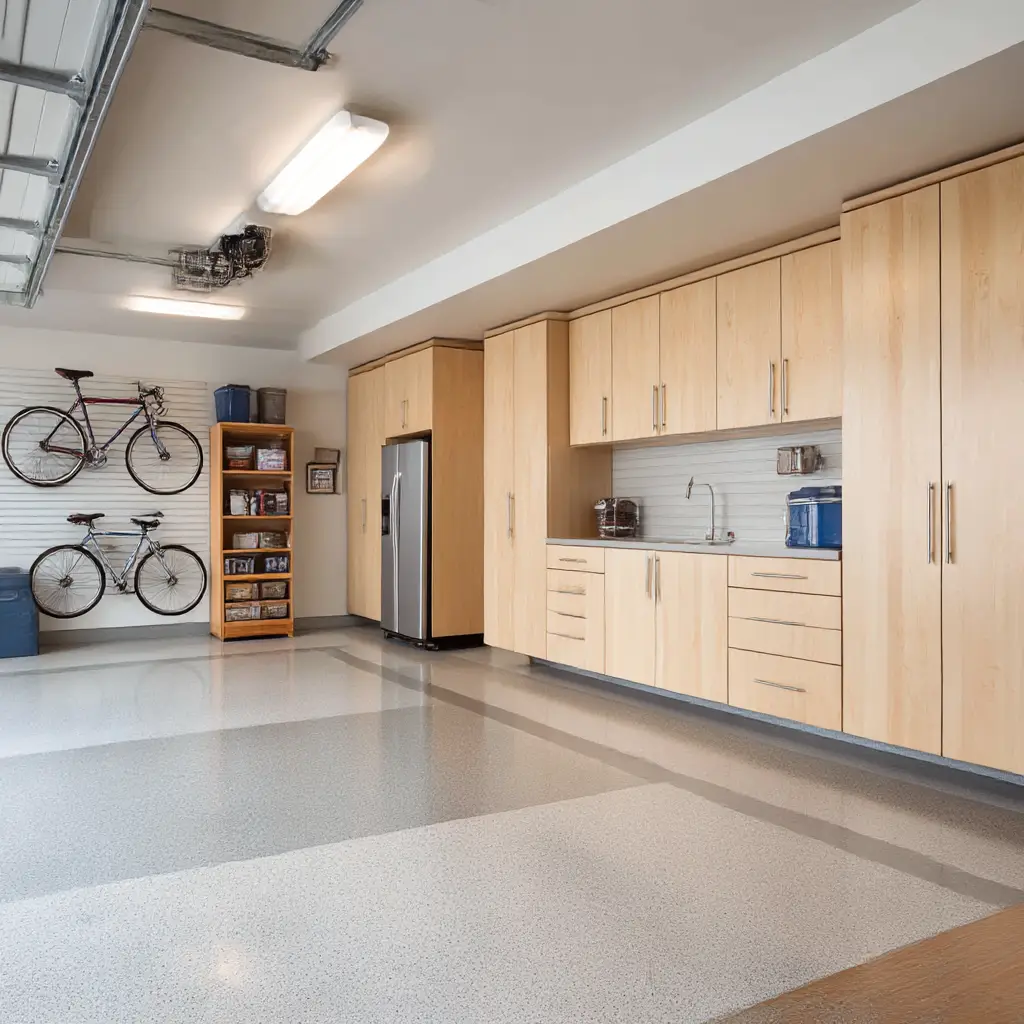 Custom cabinetry for storage