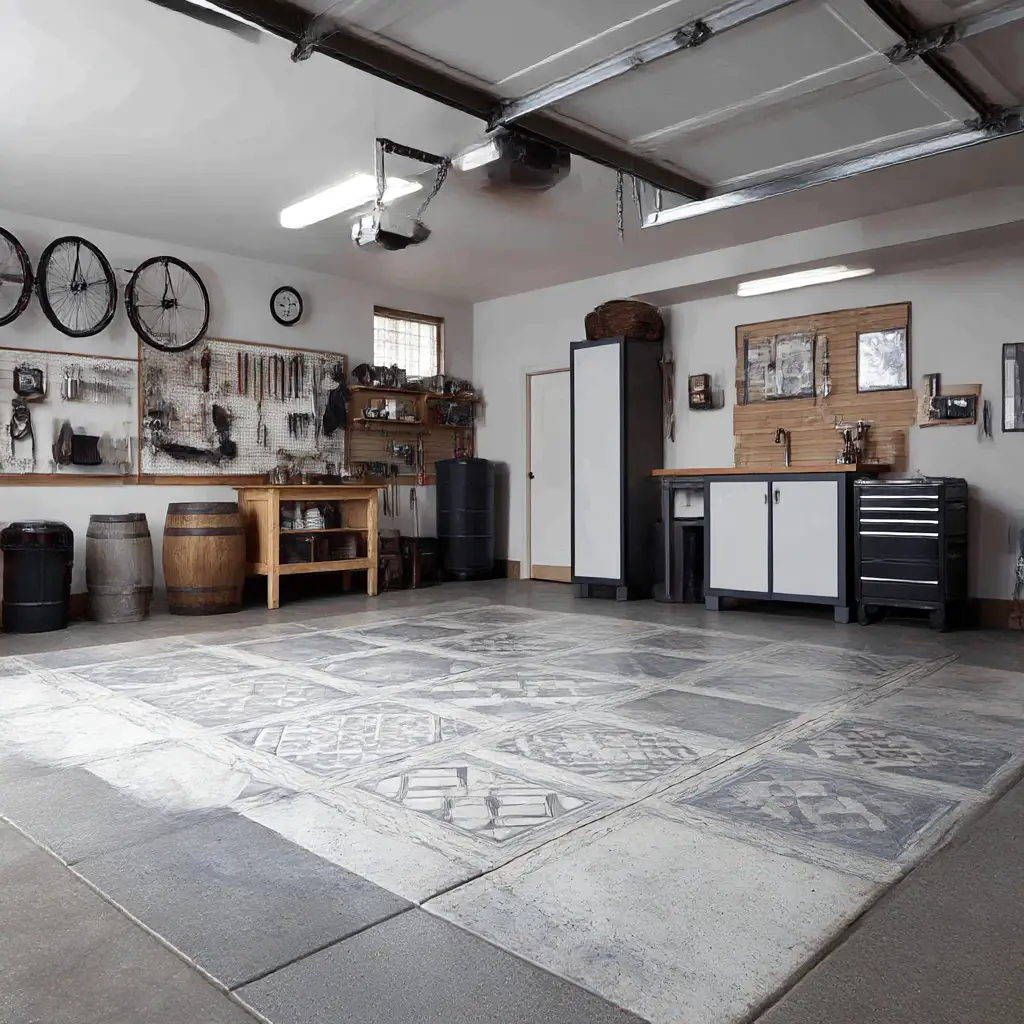 DIY Faux Tile Design