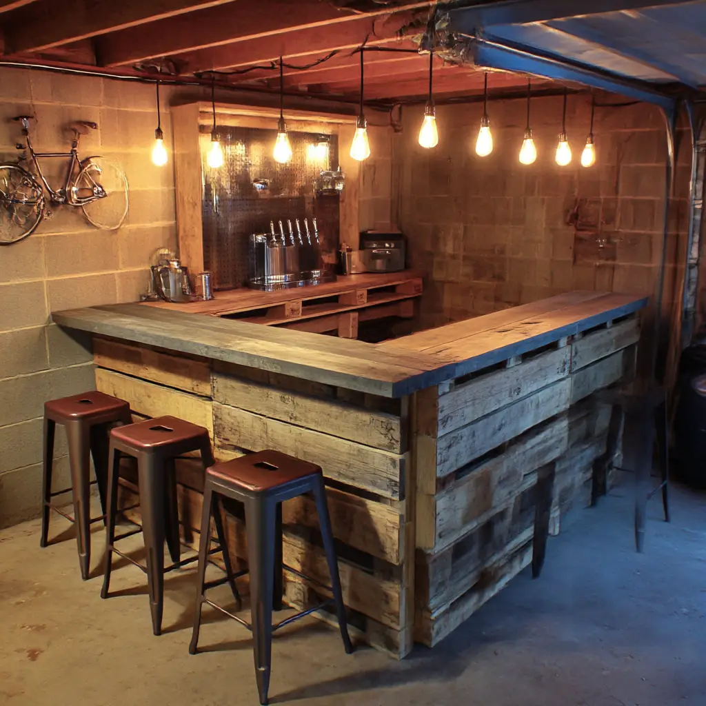 DIY Pallet Bar