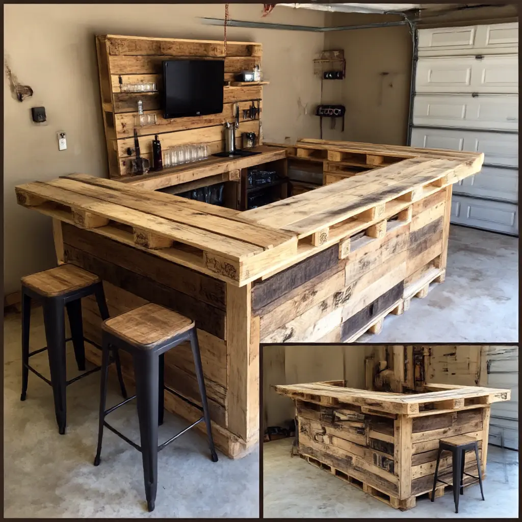 DIY Pallet Bar