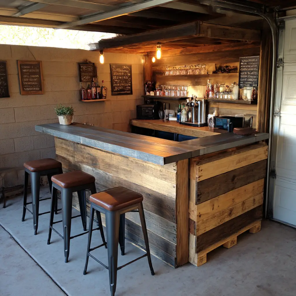 DIY Pallet Bar