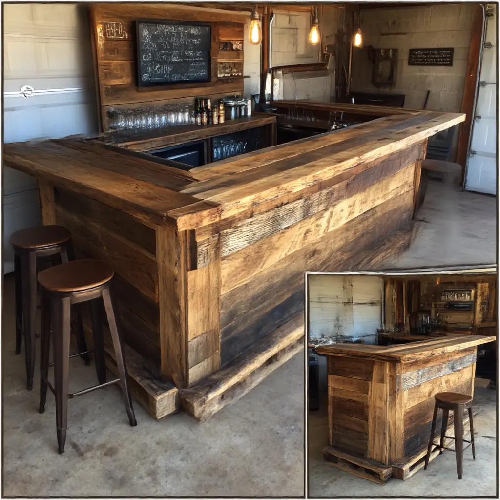 DIY Pallet Bar