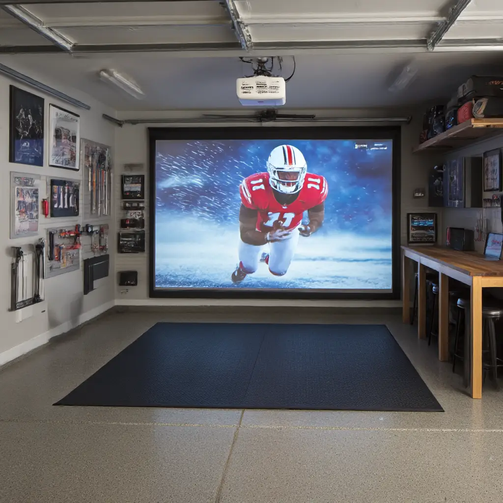 DIY Projector Sports Wall