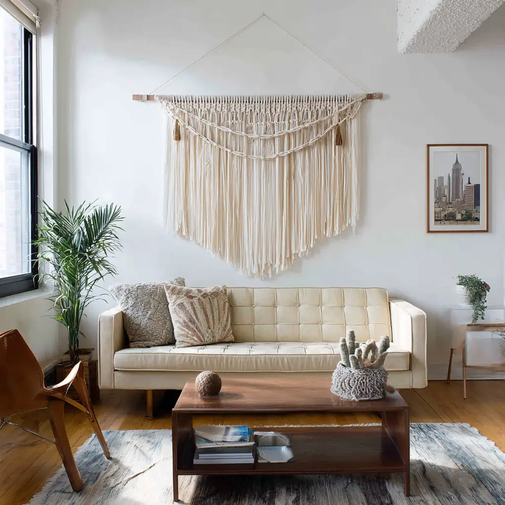 DIY Tapestry with Fabric