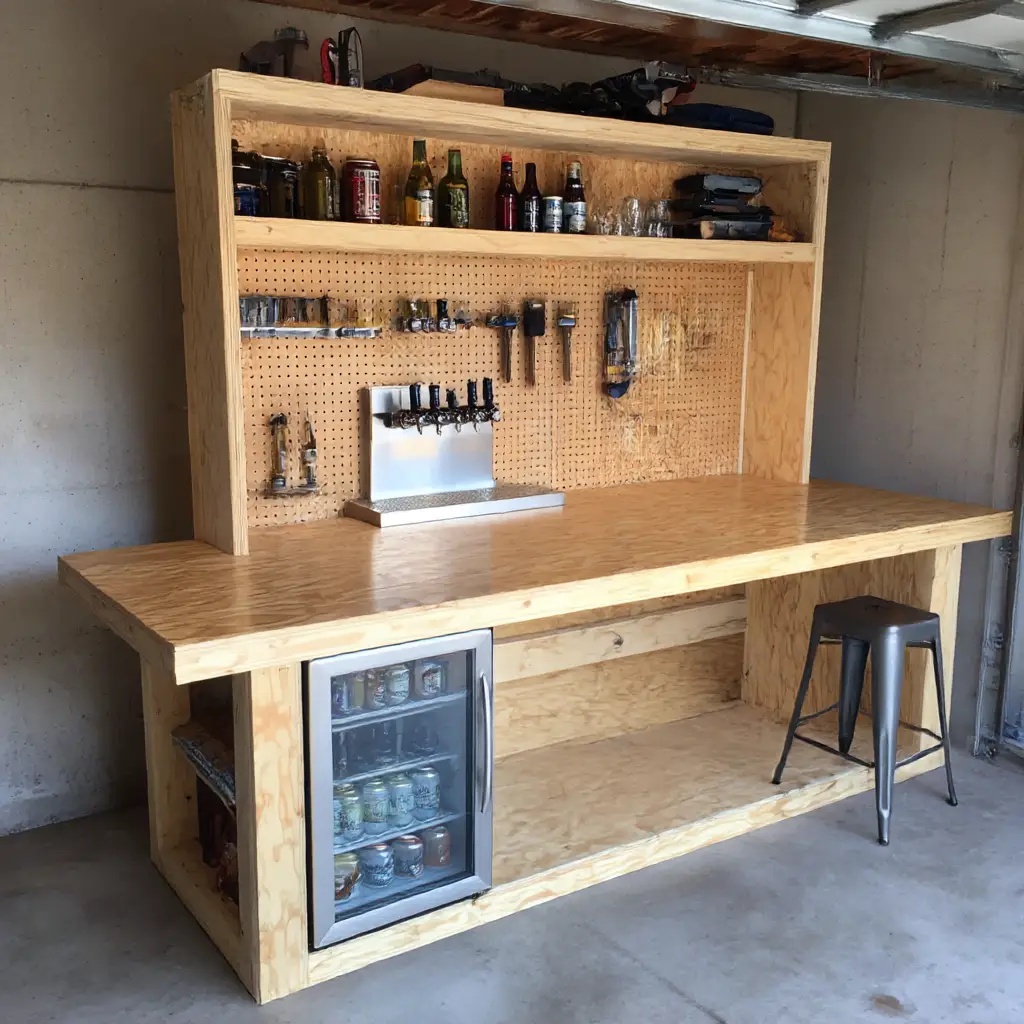 DIY Workbench Bar Combo