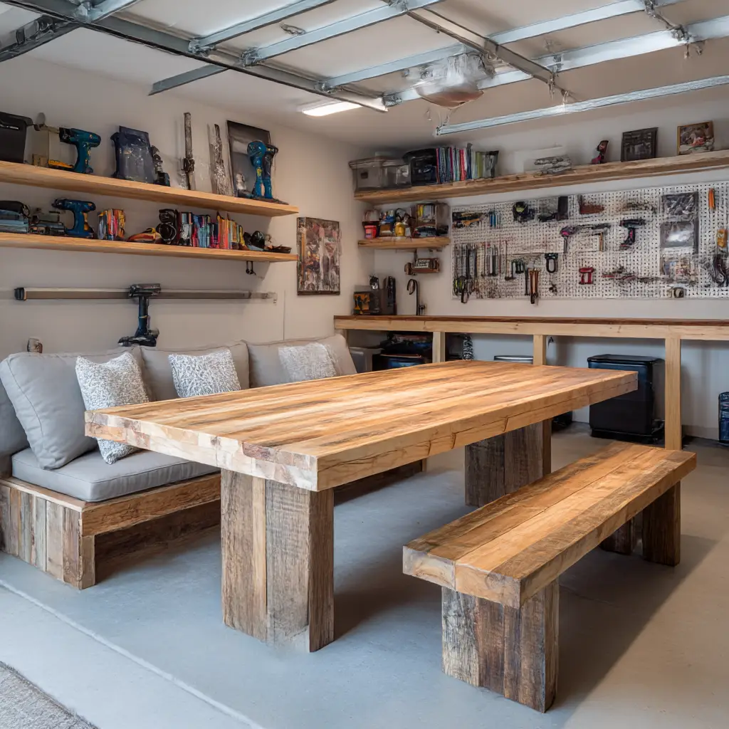 DIY Workbench Lounge Combo