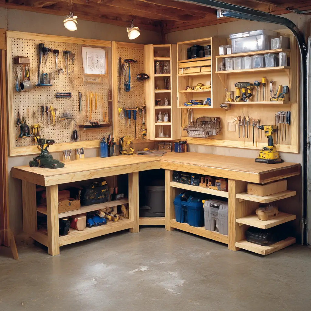 DIY Workshop Corner